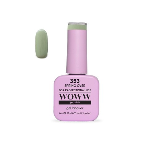 Ημιμόνιμο Βερνίκι New Woww Cosmetics 10ml Spring Over - 353